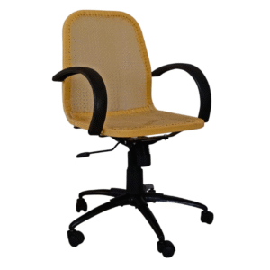 Low Back Wire Chair (Yellow)