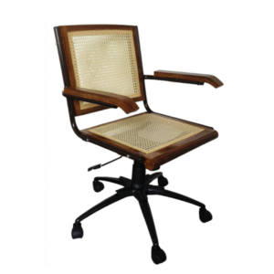 Teak Wooden Wire Chair (Brown)